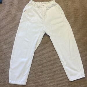 Zara White Jeans